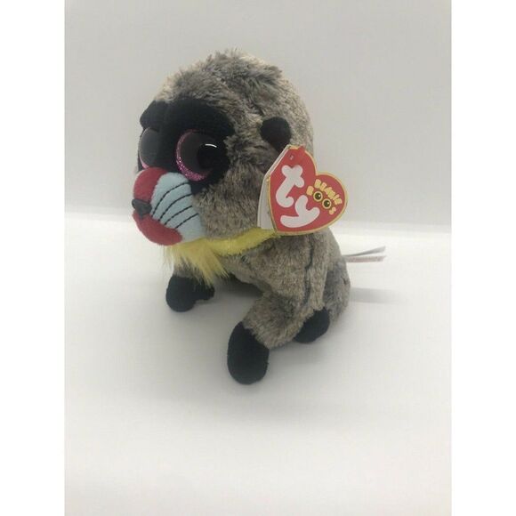 TY Beanie Boos 9" Medium WASABI Baboon Plush Stuff - Picture 2 of 7